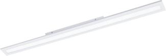 Eglo 900048 LED Deckenleuchte SALOBRENA-Z weiss L:120 B:10 H:4. 5cm dimmbar 2700-6500K mit Connect-Z Funktion