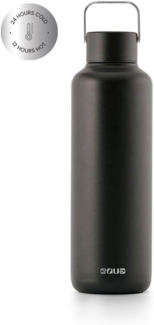 Thermosflasche Isolier-Trinkflasche Doppelwandig 0,6L EQUA Timeless Dark 683563