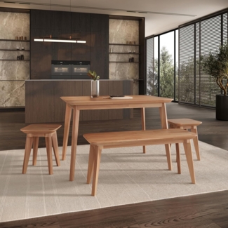 Krok Wood Esstisch Paris aus Massivholz in Buche