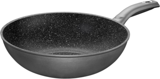 STONELINE Wok, Aluminium (1-tlg), Ø 30 cm, STONELINE®- Keramikbeschichtung, Induktion