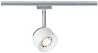 Paulmann 95373 URail LED-Spot Pane Weiß/Chrom 7,4W 2700K zum Schienensystem