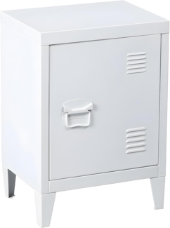 Urban living Schließfach METALLSCHRANK, Metall, Weiß, Normal