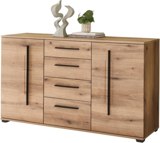 Sideboard Design-D in Evoke Eiche 150 cm