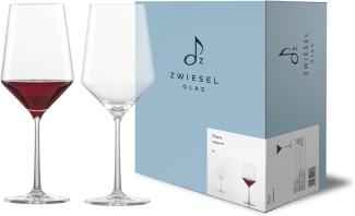 Zwiesel Glas PURE Cabernet Rotweinglas 2er Set