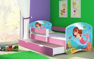 Kinderbett Dream mit verschiedenen Motiven 160x80 Mermaid