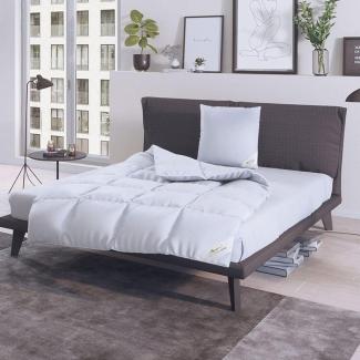 BettwarenShop Daunendecke Comfort medium, Füllung: 60% Daunen, 40% Federn|240x220 cmBettwarenShop Daunendecke Comfort medium, Füllung: 60% Daunen, 40% Federn