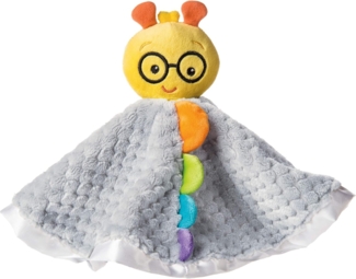 Mary Meyer Baby Einstein First Discoveries Peekaboo Blanket, 33x33-Centimetres, Cal Caterpillar