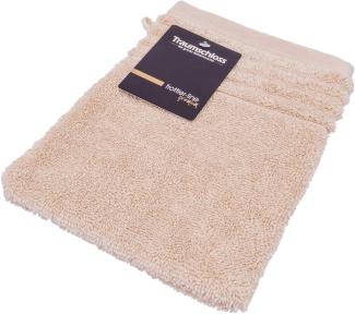 Traumschloss Waschlappen Premium-Line, (1-St), 100% amerikanische Supima Baumwolle mit 600g/m²