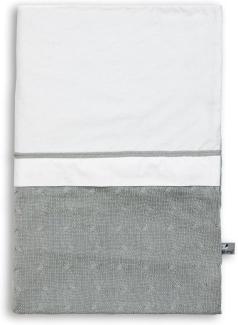 Baby's Only Bettbezug 100x135 cm Cable grau Cable Jungs,Mädchen 100 x 135 cm Grau