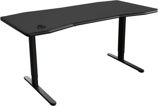 NITRO CONCEPTS D16M Gaming Tisch - Schreibtisch Computertisch 1600x800 mm Carbon Black (Schwarz)