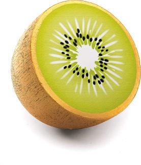 Erzi 11171 Kiwi, halb, Kaufladenartikel