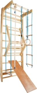 CCLIFE Kletter-Trainingsgerät Klettergerüst für kinder outdoor Sprossenwand Turngeräte Holz
