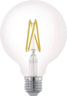 Eglo 110024 LED Filament Leuchtmittel E27 L:13. 7cm Ø:9. 5cm dimmbar 2700K klar