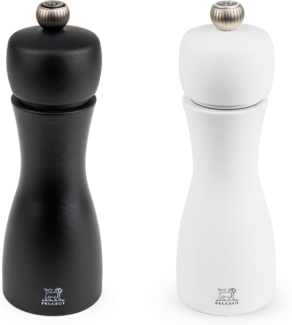 Peugeot Tahiti Set PM Black + SM White Wood matt black/white 15 cm