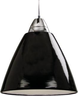 Metall Pendelleuchte, schwarz, Durchmesser 20 cm READ