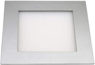 Heitronic Nr. 27641-HE LED Panel Toulouse 200mm Eckig 6000K silber