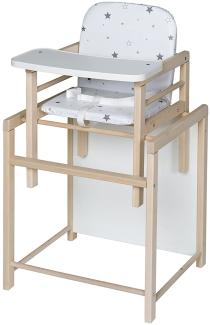 schardt 'Sternchen' Holz Kombi-Hochstuhl X-TRA II