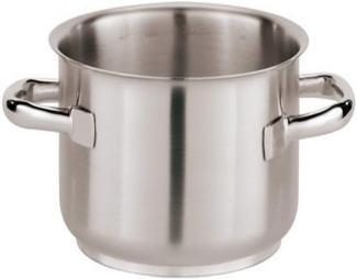 PADERNO 11010–18 High Hälfte Kasserolle, 2 Griffe in Edelstahl, 18 cm