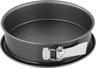 Dr. Oetker Küchenhelfer Springform Back-Harmonie, mit Emaille-Servierboden, Antihaft, schnittfest, auslaufsicher, Made in Germany