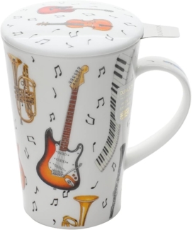 Becher Shetland, "Harmony" mit Deckel und Edelstahlfilter