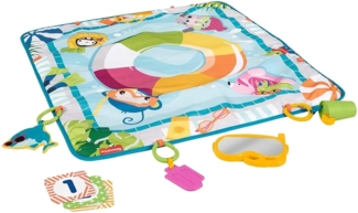 Plitsch-Platsch Entdecker Spieldecke, Baby-Spieldecke mit Spielzeug, für Neugeborene