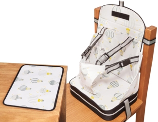 Polar Gear Baby Tragbare Sitzerhöhung - Hochsitz für Überall, mit Integr. Tasche - für Kleinkinder von 1-3 Jahre, blau 371 993