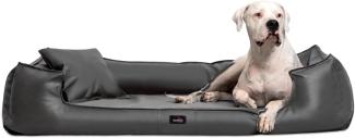 tierlando® Tierbett tierlando® Orthopädisches Hundebett GOOFY Kunstleder >>inkl. Matratzen, Matratzenschoner inklusive