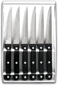 LACOR 39060 Gezacktes Steakmesser, 6-Stück