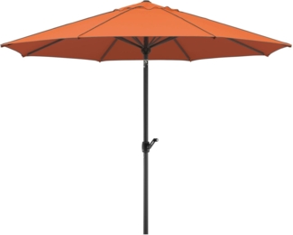 Sonnenschirm Adria 300/8 rund, Ø ca. 300 cm terracotta