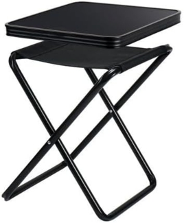 Camp4 Campinghocker, Tischhocker Pasadena, schwarz, belastbar 30kg/100kg