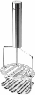 LACOR Masher Kartoffelstampfer, Edelstahl, Grau, 10. 5x8. 5