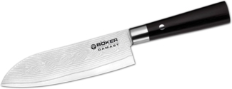 Böker 130417DAM Messer Damast Black Santoku, Kunststoff, Schwarz