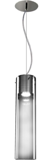 s. luce MyLight Hängeleuchte mit Schauzylinder 40cm