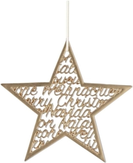 Räder Goldstern Text 8,2 x 7,7 x 0,2 cm