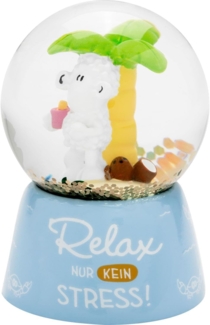 Sheepworld Traumkugel Glitzerkugel Schneekugel Geschenk RELAX 074125