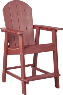 Gartenstuhl ADIRONDACK Rot