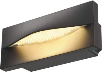 SLV No. 233635 ADI LED Einbauleuchte anthrazit IP55 3000K