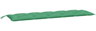 vidaXL Gartenbank-Auflage Grün 180x50x7 cm Oxford-Gewebe 361626