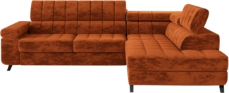Ecksofa Nord (Farbe: Clara 215.02, Seite: Rechts)