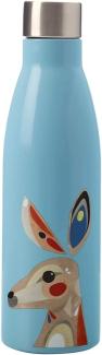 Maxwell & Williams Pete Cromer Trinkflasche, Wasserflasche, Kangaroo, Edelstahl, Mehrfarbig, 500 ml, JR0012