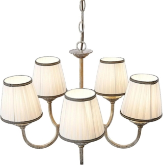 Lindby Kronleuchter Lumiel, Nicht enthalten, 5 x 40 W