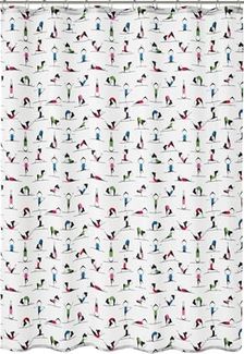 Kleine Wolke Duschvorhang Yogi Breite 180 cm, Höhe 200 cm