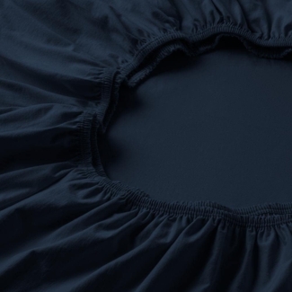 Estella Fein-Jersey / Single 1 teilig Spannbetttuch 150x200 cm Spannbettlaken indigo