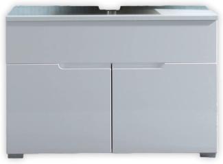 Waschbeckenunterschrank Spirit / Spice, Holzwerkstoff, Weiß, 80 x 54 x 46 cm
