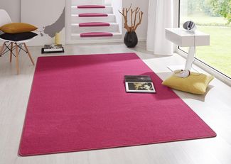 Kurzflor Teppich Fancy - 160x240x0,7cm