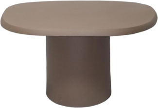 Vente-unique - Couchtisch - Metall - Taupe - ZINARA