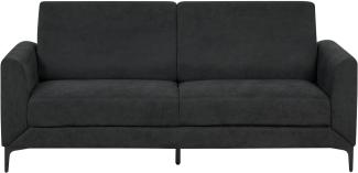 3-Sitzer Sofa schwarz FENES