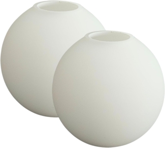 Lichthandel Hoch Lampenschirm Ersatzglas E14 Glaslampenschirm Ersatzschirm Hängelampe, Pendelleuchtenglas, klein Ersatzschirm