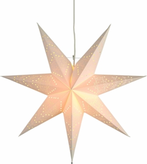 Best Season Papierstern "Sensy Star", Creme