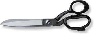 Victorinox Zuschneidschere, 26 cm Gesamtlänge, Fein poliert, Lackiert, Geschmiedet, Edelstahl, Rostfrei, schwarz